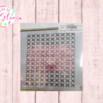 TGM-3 Estencil tejido cruz