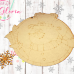 MN-275 Esfera muñeco de nieve copo