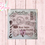 TGN-8 Estencil santa postal