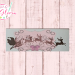 TGN-9A Estencil trineo navidad