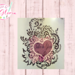 TGC-14 Estencil corazón mexicano