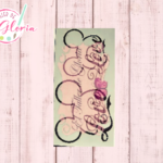 TGI-7 Estencil love coca mickey