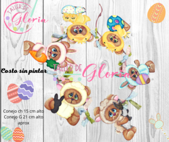 MP-012 Ositos pascuas