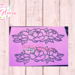 SR-331 Sello placa G rosas alto