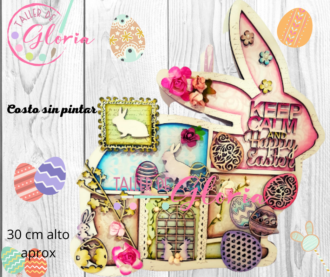 MP-003 Marco conejo pascua