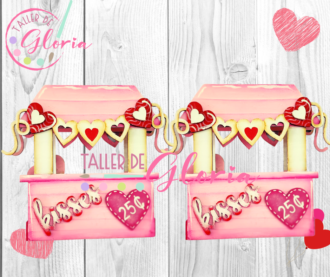 MN-042 Servilletero stand besos