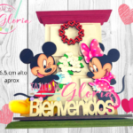 MA-045 Puerta ratoncitos bienvenidos amor