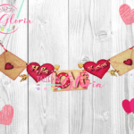 MA-055 Tira cartas corazones