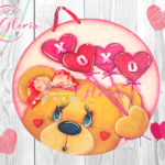 MA-050 Circulo oso XOXO