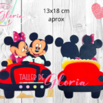 MA-003 Servilletero pareja ratones bocho