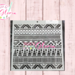 TGC-73 Estencil textura sarape