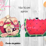 MP-029 Servilletero conejo comelón sandia