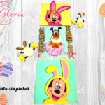 MP-040 Aplicaciones pascua ratoncitos para escalera