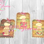 MTO-115 Trio cuadros chef gnomos