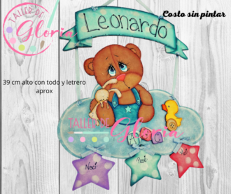 MTO-041 Colgante oso leonardo