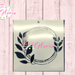 TGC-63 Estencil guirnalda hojas