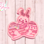 SR-397 Sello coneja con huevos alto