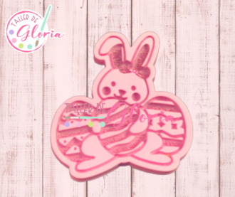 SR-397 Sello coneja con huevos alto