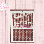 TGF-212 Estencil 2 paredes ladrillos