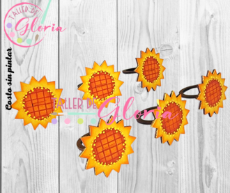 MTO-173 Porta servilleta girasol