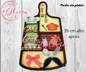 MTO-051 Tabla mi chef preferido