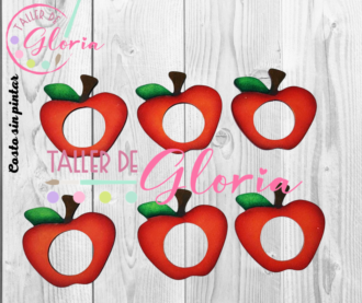 MTO-172 Porta servilletas manzanas