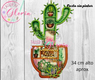 MTO-061 Cactus vitral