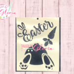 TGF-233 Estencil conejo easter