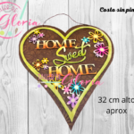 MTO-070 Corazón home sweet home