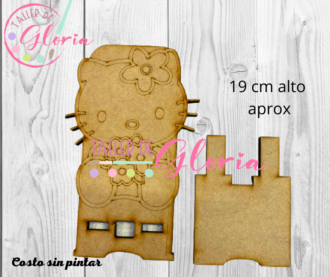 MTO-117 Porta celular kitty flores