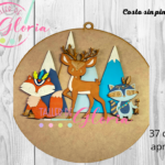 MTO-077 Circulo montaña animales