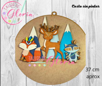 MTO-077 Circulo montaña animales