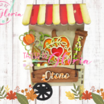 MH-132 Carrito con techo otoñal