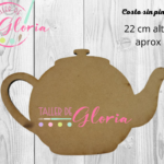 MTO-086 Jarra redondo madera