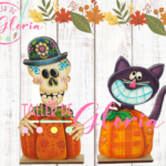 MH-130 Gato y Calaca con calabaza 3C