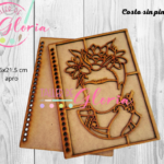 MTO-094 Libreta francesa Frida vitral