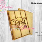 MTO-105 Libreta francesa baby yoda cafe