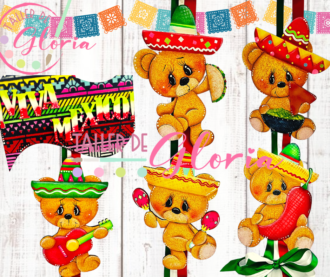 MS-045 Tira Osos Mexicanos