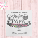 TGM-49 Estencil Mejor Papá del Mundo