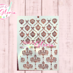 TGF-214 Estencil Damasco