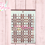 TGF-217 Estencil líneas con cruz