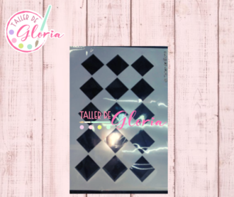 TGF-219 Estencil textura rombo grande