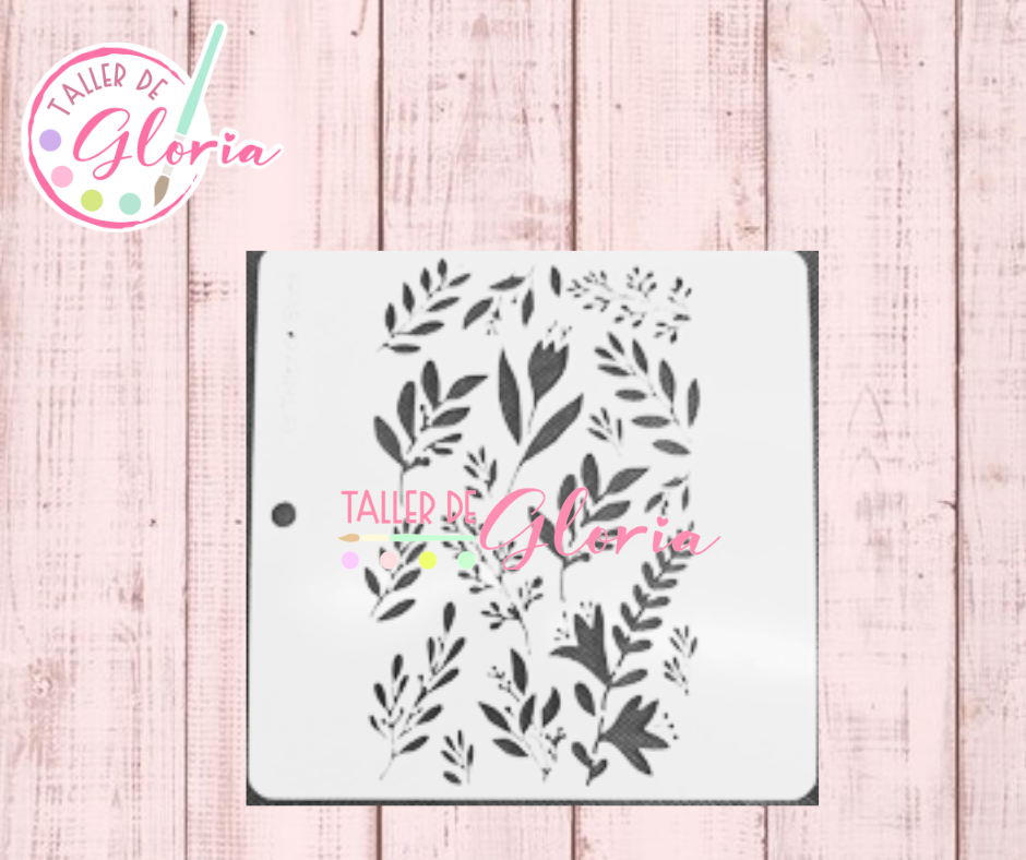 TGM-43 Estencil ramitas