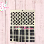 TGF-224 Estencil Boquita de Pez y Rayas