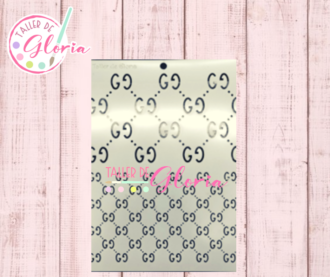 TGF-230 Estencil Textura Gucci