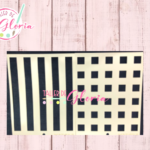 TGF-235 Estencil Escoses Grande