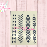 TGF-239 Estencil Cenefas Flechas