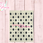 TGF-258 Estencil Diamantes
