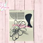 TGF-261 Estencil Orgánico Margarita