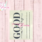 TGF-264 Estencil Good Morning